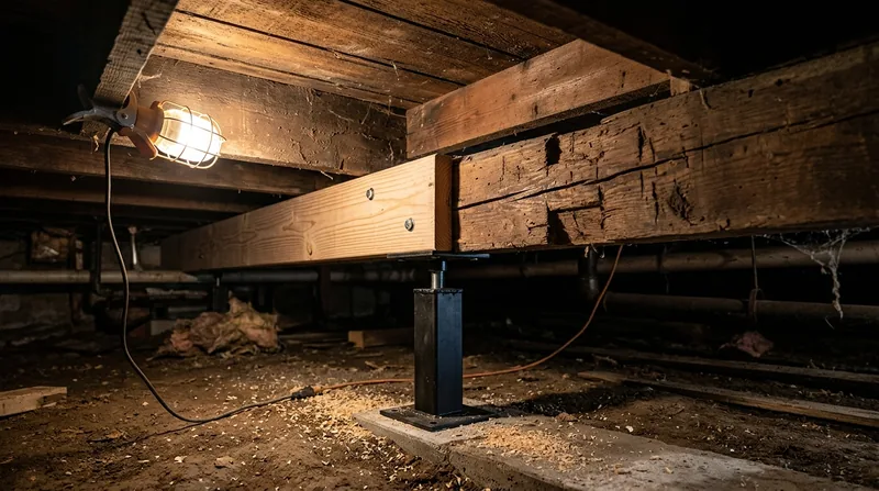 Floor Joist & Subfloor Repair Lincoln